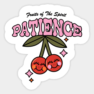 Patience Sticker